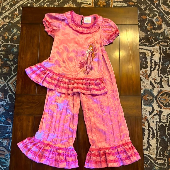 Disney Other - Disney Store Enchanted Giselle 2 pc pink pajama set Size med 7-8 EUC